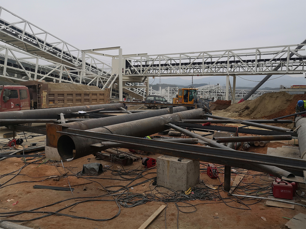 柳州螺旋钢板仓湛江5000吨项目进展